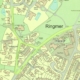 A detailed map of Ringmer showing roads, buildings, ponds, St Mary's Church, Ringmer CP, car parks, and green spaces labeled with street names and landmarks.